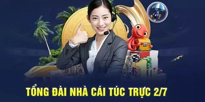 Tổng đài sân chơi luôn hoạt động xuyên suốt trên các trang mạng xã hội